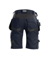 Dassy ® Trix, Stretch-Arbeitsshorts mit Holstertaschen, Nachtblau/anthrazitgrau, 67