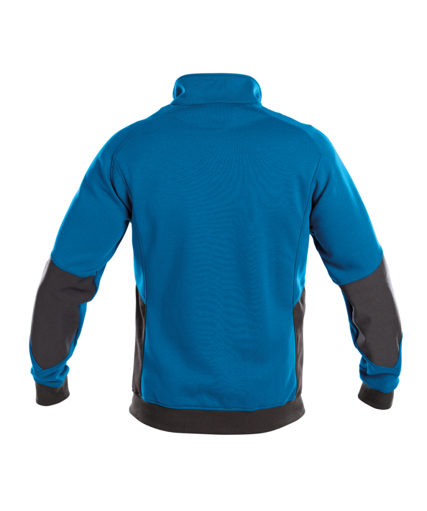 Dassy ® Velox, Sweatshirt, Azurblau/anthrazitgrau, S