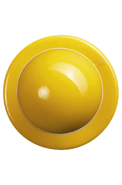 Greiff Kugelknöpfe 12er Pack, gelb, unisex