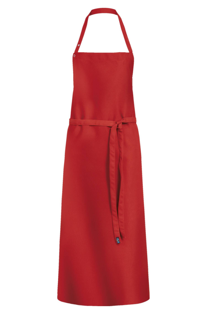 Greiff Latzschürze 77x100, rot
