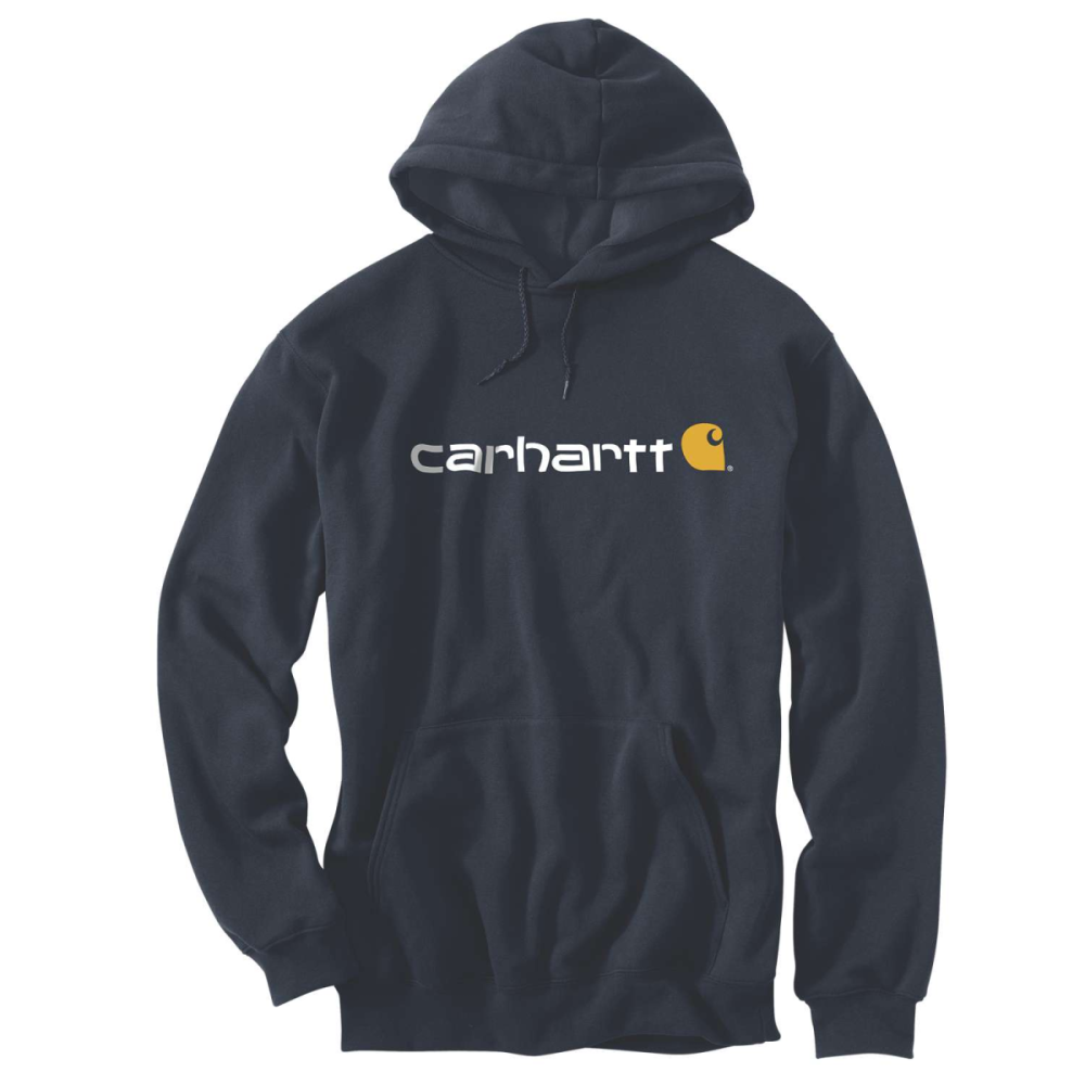 Carhartt Signature Logo Sweatshirt, New Navy