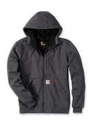 Carhartt Wind Fighter Hooded Sweatshirt, Carbon Heather