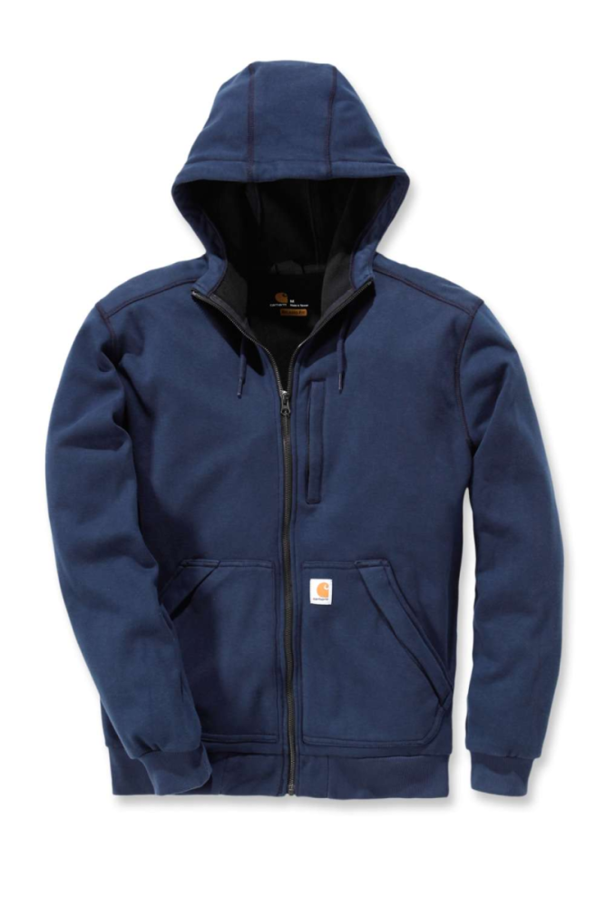 Carhartt Wind Fighter Hooded Sweatshirt, Navy
