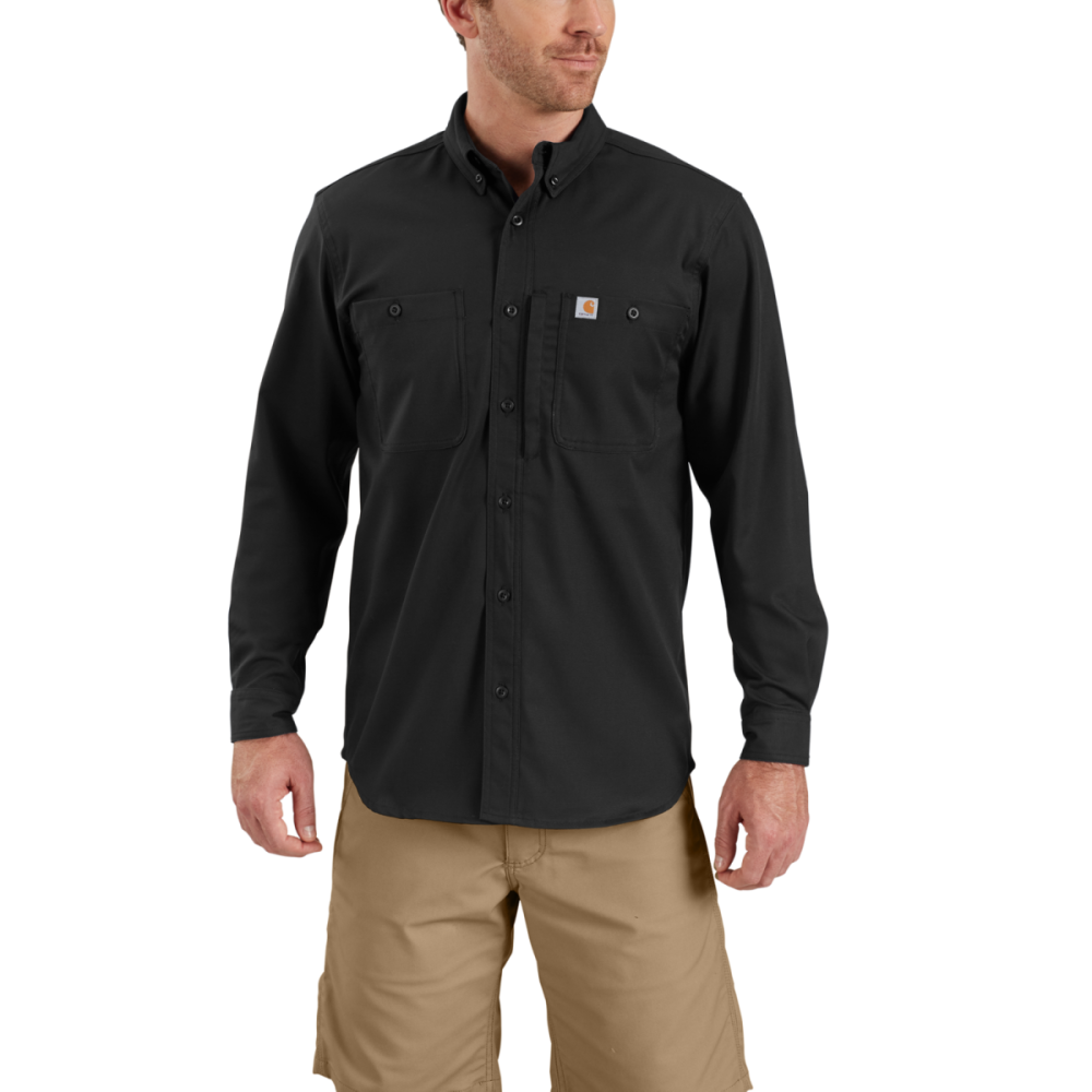Carhartt Rugged Prof Workshirt L/s, Black