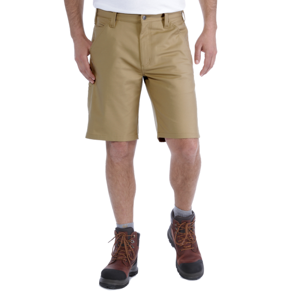Carhartt Rugged Stretch Canvas Short, Dark Khaki