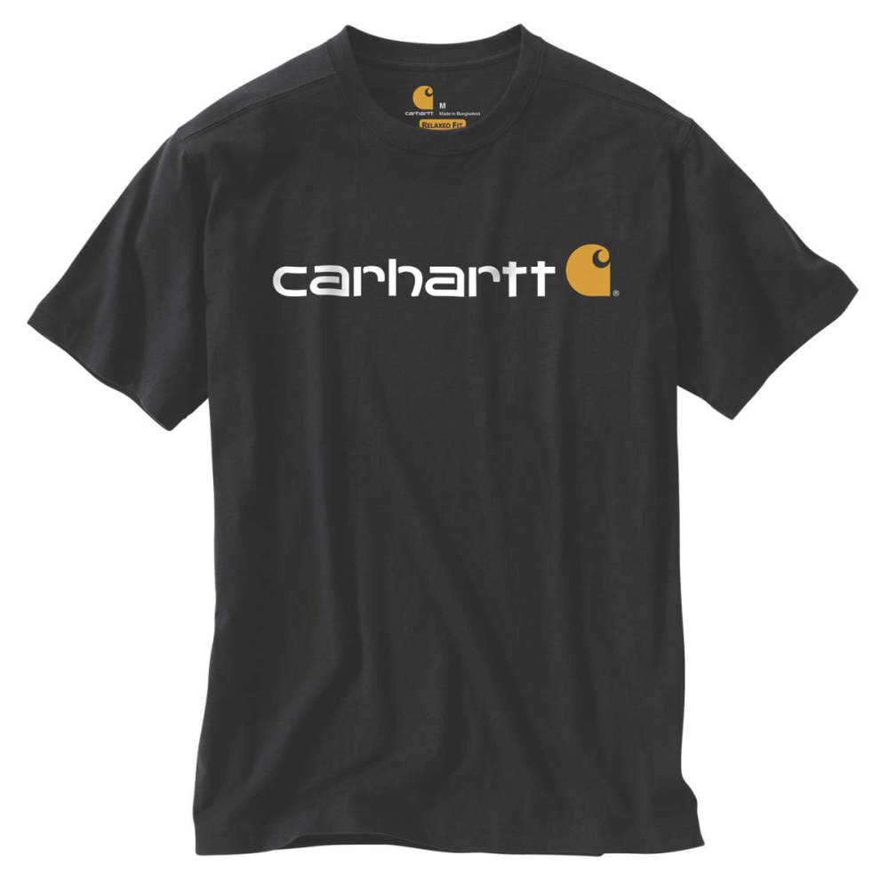 Carhartt Core Logo T-shirt S/s, Black