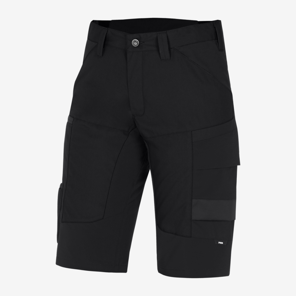 FHB KIM Bermuda elastisch, schwarz, Gr.