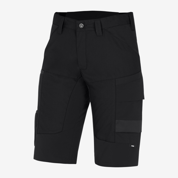 FHB KIM Bermuda elastisch, schwarz, Gr.