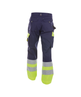 Dassy ® Omaha, Warnschutzhose, Dunkelblau/neongelb, Standard