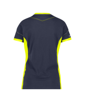 Dassy ® Tampico Women, T-shirt für Damen, Nachtblau/neongelb