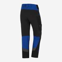 FHB MIO Arbeitshose elastisch, royalblau-schwarz, Gr.