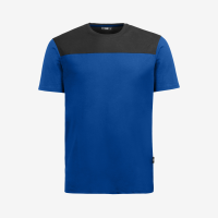 FHB KNUT T-Shirt Herren, royalblau-schwarz, Gr. 3XL
