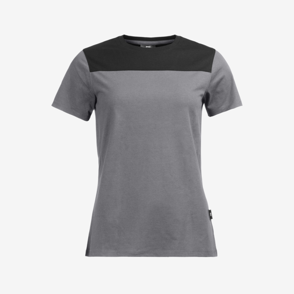 FHB KIRA T-Shirt Damen, grau-schwarz, Gr. S