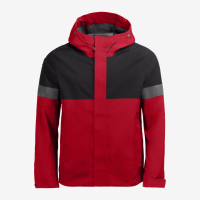 FHB LUCA Regenjacke, rot-schwarz