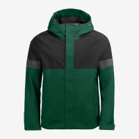 FHB LUCA Regenjacke, grün-schwarz, Gr. M