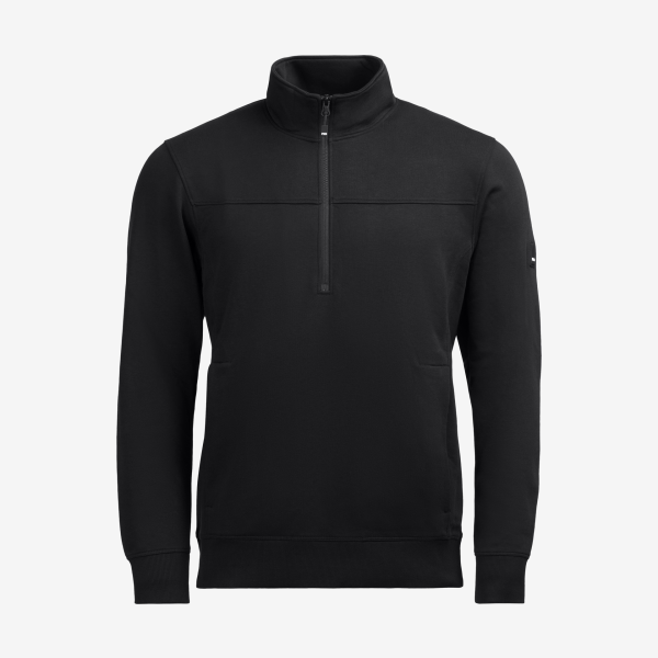FHB ROB Zip-Sweatshirt, schwarz