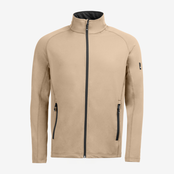 FHB KUNO Fleece-Jacke, beige
