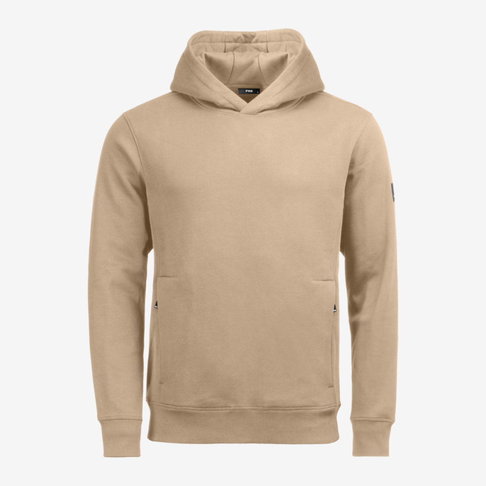 FHB BENNET Hoodie, beige, Gr. 3XL