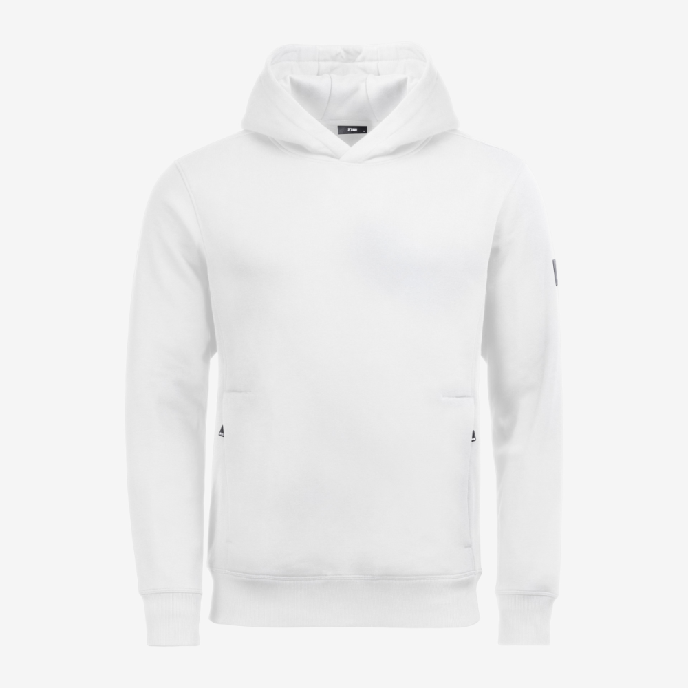 FHB BENNET Hoodie, weiss, Gr. L