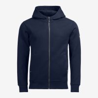 FHB QUENTIN Hoodie Jacke, marine, Gr. 4XL