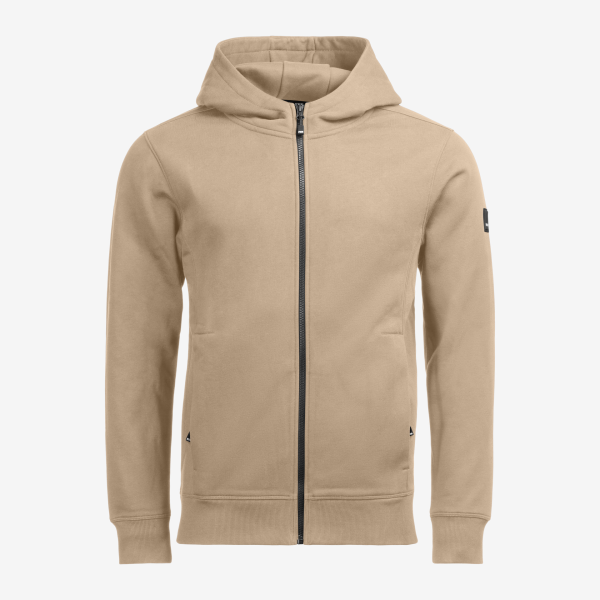 FHB QUENTIN Hoodie Jacke, beige