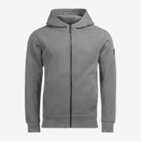 FHB QUENTIN Hoodie Jacke, grau, Gr. 4XL