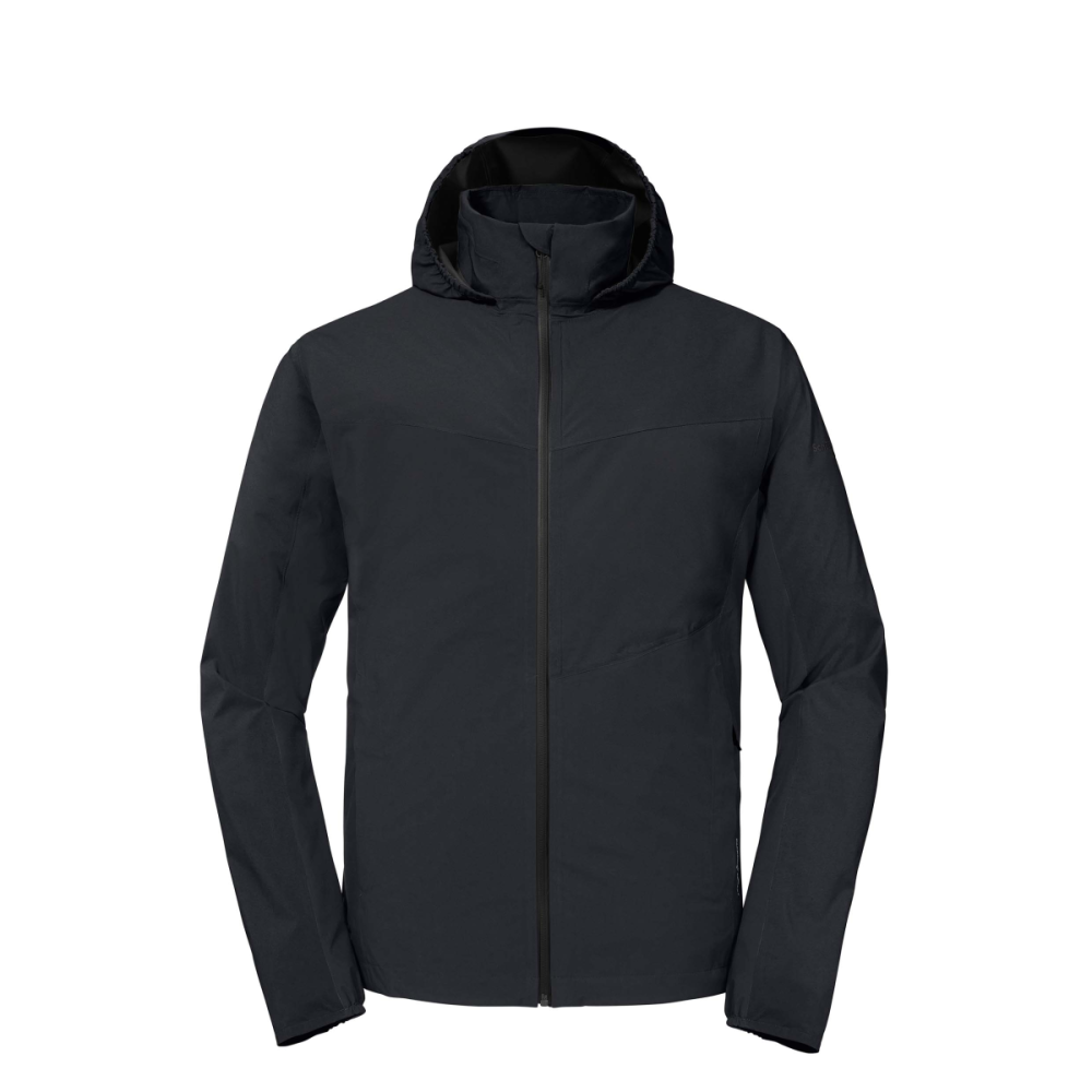 Schöffel Regenjacke Herren, schwarz, 6013