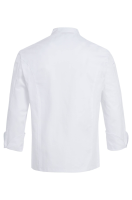 Greiff Herren-Kochjacke Langarm, Regular Fit, weiss