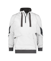 Dassy ® Stellar, Sweatshirt, Weiß/anthrazitgrau, M